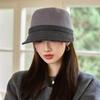 Autumn and winter hat women's high-end temperament duck tongue beret fashion versatile ear protection warm newsboy hat
