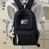 Schoolbag Ice Blue Matte Salt Sweet Balance College Style Backpack Female College Student Morning Eight Commuter Lightweight Simple Backpack