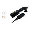 Wireless Microphone Adapter Converter Wired To Wireless Mic System for Recording and Performance