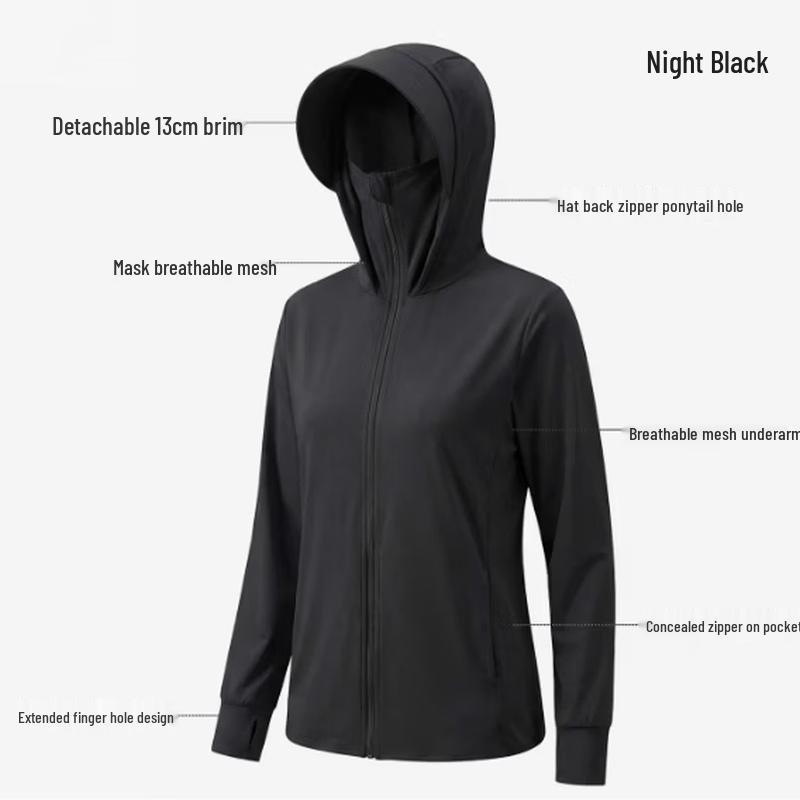 Women s Loose Sun Protection Hoodie