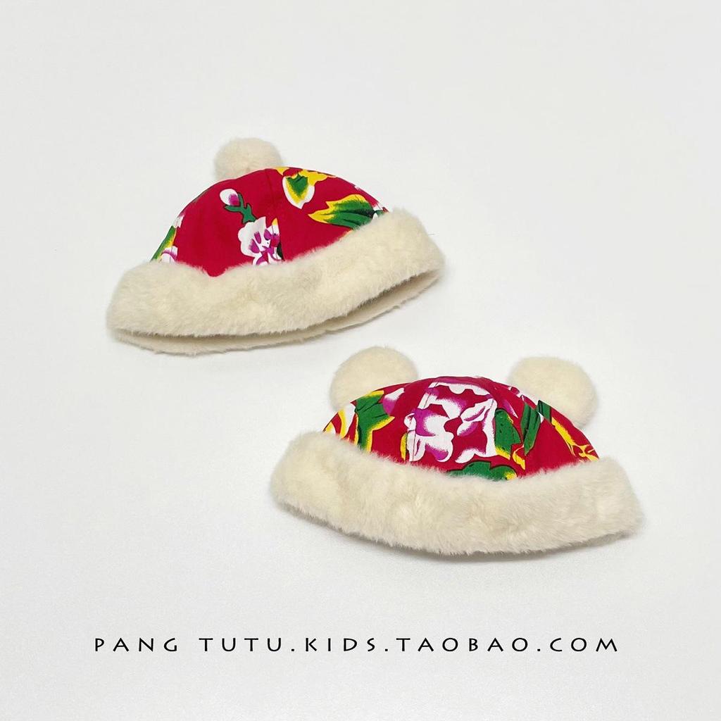 Winter Velvet Baby Hat with Ear Flaps – Toddler's Cozy Lei Feng Style