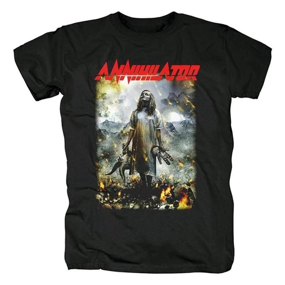 New Annihilator Canada Metal Rock Band Gift For Fans Unisex S5XL Shirt CT174 Unisex T-Shirt S