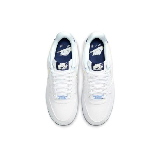 Nike Air Force 1 Low White Canvas Navy - DB3541-100