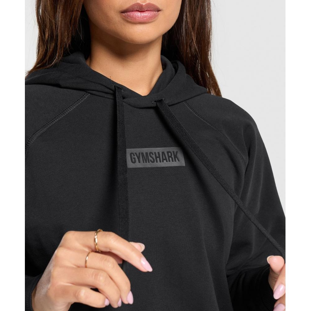 Gymshark Block Oversized Hoodie Black B6a3e Bb2j