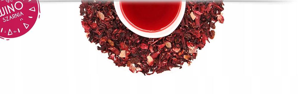 Herbata Owocowy Raj Hibiskus - 50g Kwiat Hibiskusa Mieszanka Smakowa