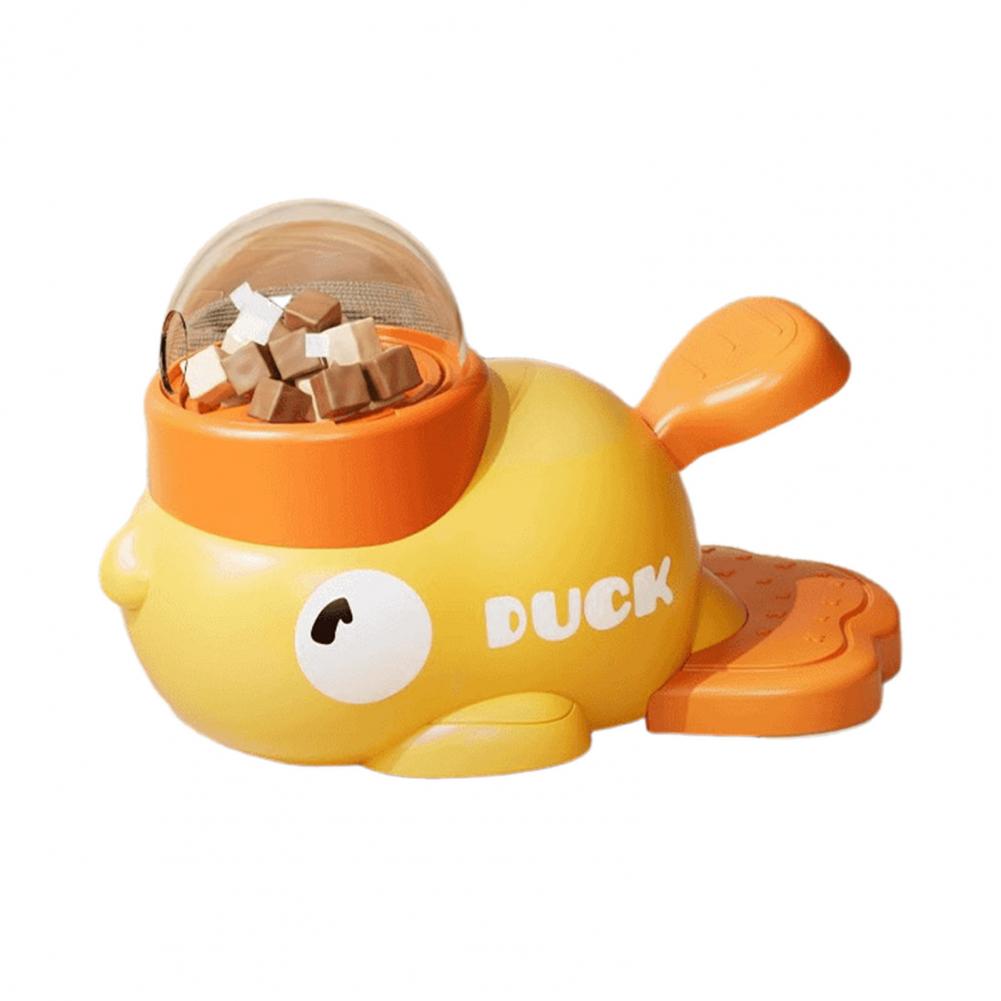 

Dog Treat Dispenser 2-pack Duck Shape Slow Feeder Puzzle Toys Treat Dispenser with Visible Window Food Grade Washable for Dogs