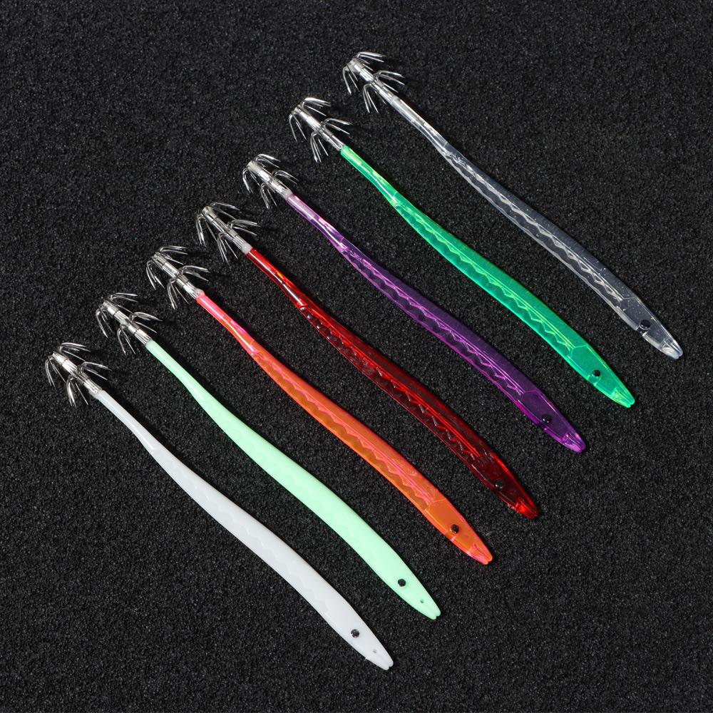 Jigs Cuttlefish Hook Fishing Tackle Squid Bait Artificial Bait Umbrella Hook Fishing Lure