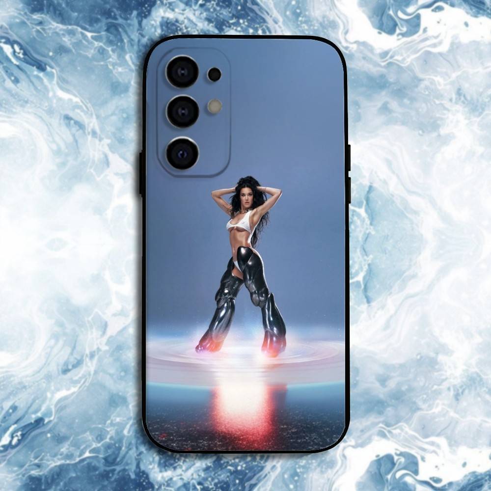 Singer K-Katy P-Perry Phone Case For Samsung S25,S24,S23,S22,S21,S20,Plus,Fe,Lite,Others Black Cover