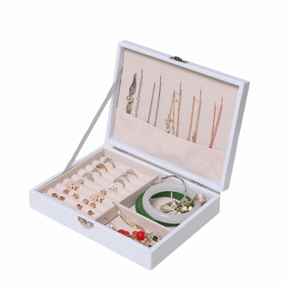 Multi-Functional Jewelry Storage Case Portable Jewelry Display Plate Jewelry Organization