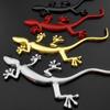 3D Metal Gecko Lizard Rear Trunk Body Emblem Badge Sticker Decals