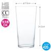 Toyo Sasaki Glass Highball Glass Set Glass Set for Enjoying Made in Dishwasher Highball Glass Thin Wooden Box Thin-Walled G096-T285 [Authentic Drinks,