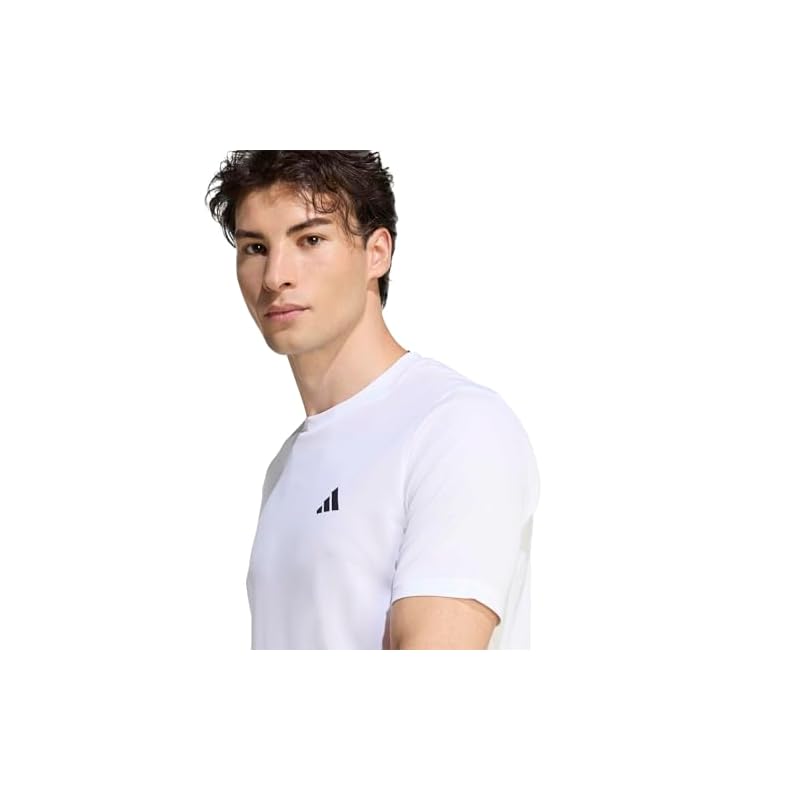 [Adidas] Short-Sleeve T-Shirt WO-ES Base Men's WY218 White (KD5453) L