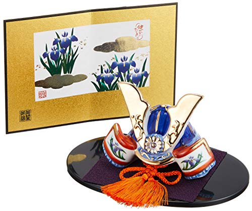 Якусигама День мальчиков Окрашенный парчовый шлем успеха (Маленький, Воин)