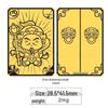 Shuibei Gold 999 Wealth & Treasure Phone Sticker – Creative Gold Foil Gift for Drivers