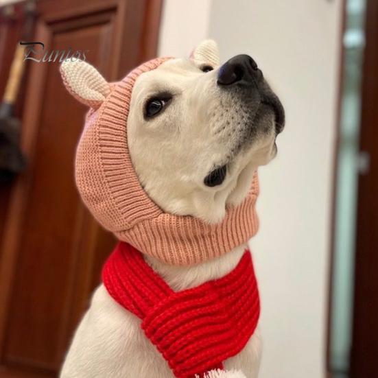 Barn Lue Vinter Pet Cap Strikket Høy elastisitet Holder varmen Ensfarget Øre Decor Småbarn Gutter Jenter Beanie Foto Prop Hodeplagg