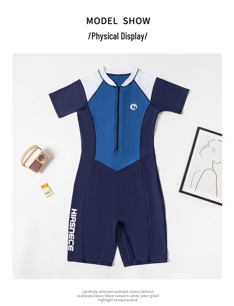 2023 Hai Xilan Chlapecké jednodílné tréninkové plavky pro děti