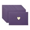 20Pcs/Set Mini Card Envelopes Pearlescent Paper Envelopes Business Greeting Cards Holder with Heart Pattern for Birthday Wedding