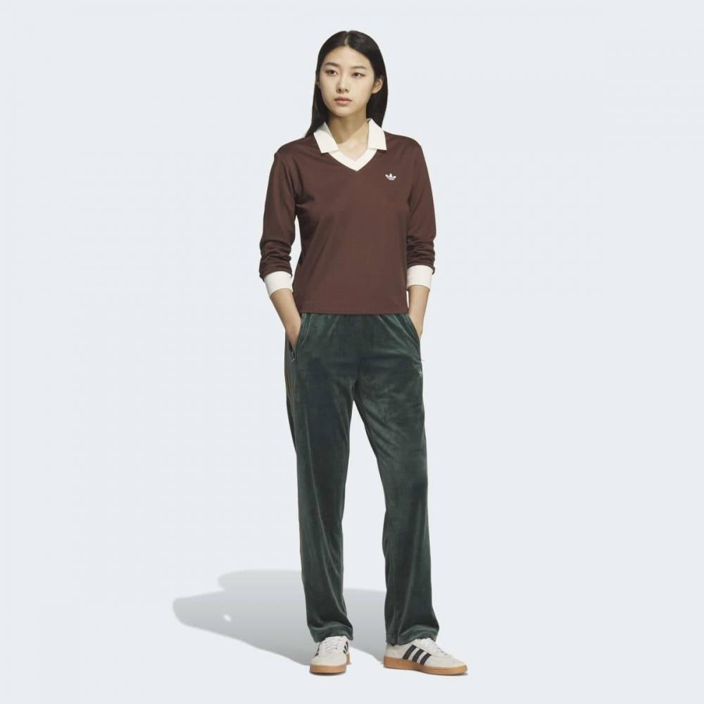adidas V Neck Jacquard Jersey Kf3240