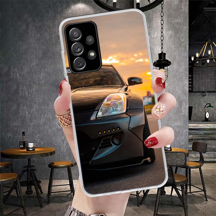 

JDM Sport Car 350Z 370Z 240Z Phone Case For Samsung Galaxy A12 A22 A32 A52 A72 A02S A51 A50S A71 A70 A31 A20S Note 20 Ultra S10 Samsung S10