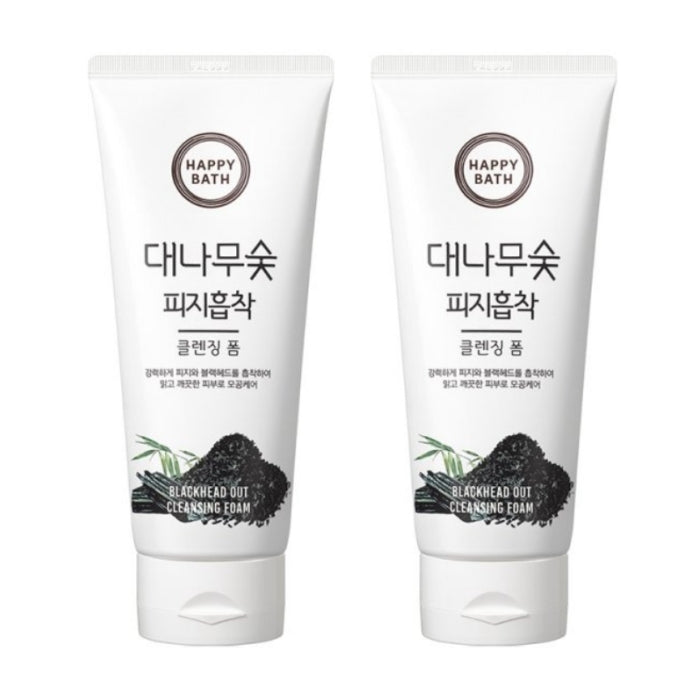 Happy Bath Bambuskohle Reinigungsschaum 200g 1Stk/2Stk
