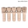 5Pcs 6Mm Quick Connect Mist Sprayer Atomizing Misting Nozzle Garden Water Irrigation Sprinkler For Misting Cooling System