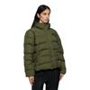 adidas Jednolity kolor Sporty outdoorowe Casual Wiatroodporna Ciepła Kurtka puchowa Kurtka damska Zielona GT9203