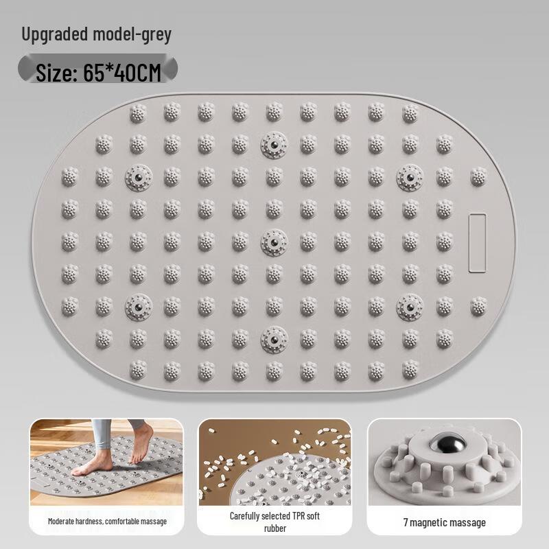 Mling Silicone Acupressure Foot Massage & Yoga Mat 65 x 40 cm
