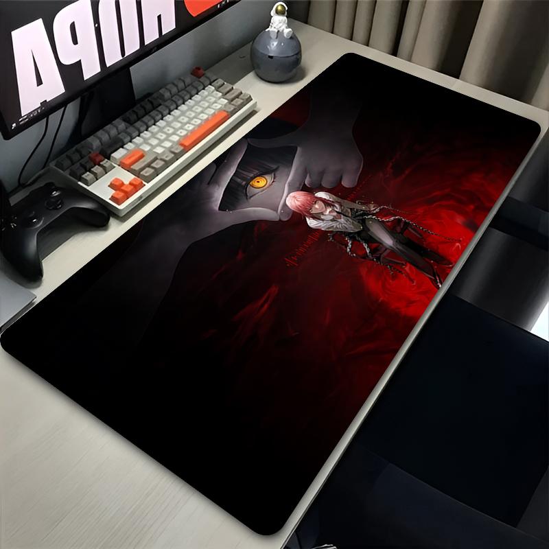 Mousepad Kawaii Gaming Accessories Computer Mouse Mat Pc Gamer Available Sizes Keyboard Pad Chainsaw Man Reze Desk Mat Mouse Pad