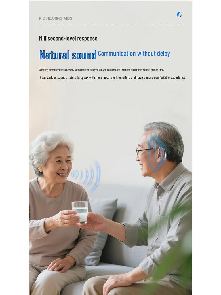 Elderly Hearing Aid VHP-1301: Genuine Sound Amplifier & Assistive Device