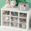 9-Drawer Desktop Organizer - Dustproof, Stackable, Space-Saving Storage for Stationery, Jewelry, Cosmetics & Small Tools