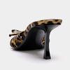 New Luxury Leopard Pattern Women's High Heel Sandals with Thin Heels Fashionable and Trendy Casual Sandals Classic Women's Shoes