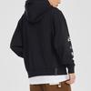 Li-Ning Skateboard Series Fun Pattern Print Loose Pullover Hoodie Men Hoodie Black AWDS177-4