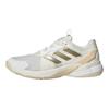 adidas  Crazyflight 6 Indoor Off White Gold Metallic Women Sneakers Cream Crystal-Sand HP7026