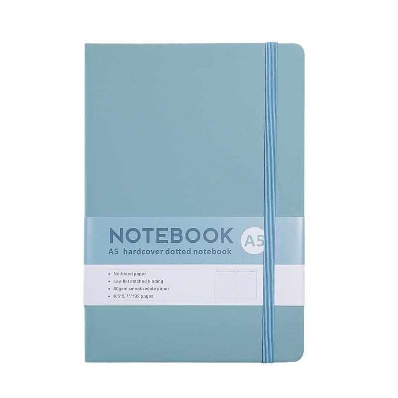 A5 Cross-Border Business Notepad with Strap - Refillable Student & Office Journal