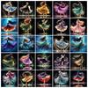 5D Diamond Painting Dancing Princesses Cross Stitch Mosaic Kit Home Decoration Wall Sticker DIY Handmade Gift