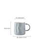 Nordic Style Simple Mug Ceramic Water Cup Coffee Cup Tea Cup 400ml Water Cup Breakfast Cup