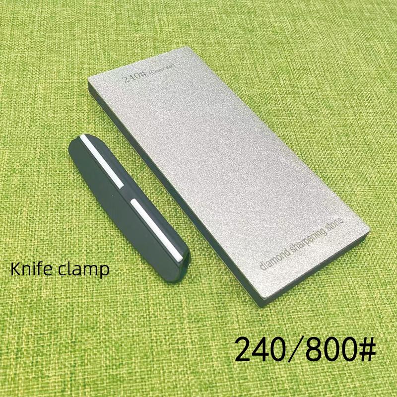 Oboustranný diamantový ostřící kámen Ostřič nožů Brusný kámen Diamantové nástroje Jemné broušení Ostrý kámen 170*75MM