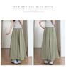 Plus Size Women's High-Waisted Wide-Leg Casual Summer Pants