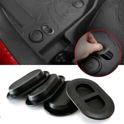 4/8ks Gumové vypúšťacie zátky podlahovej vane 68194821AA Vhodné pre Jeep Wrangler 2014-2025 / Gladiator 2020-2025