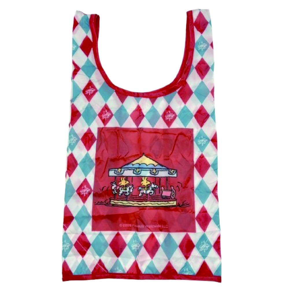 Nakajima Corporation Woodstock Amusement Park Plush Eco Bag - Popcorn 227461-26