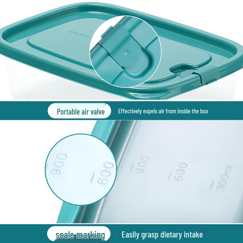 Chahua Microwaveable Plastic Food Storage Container Set