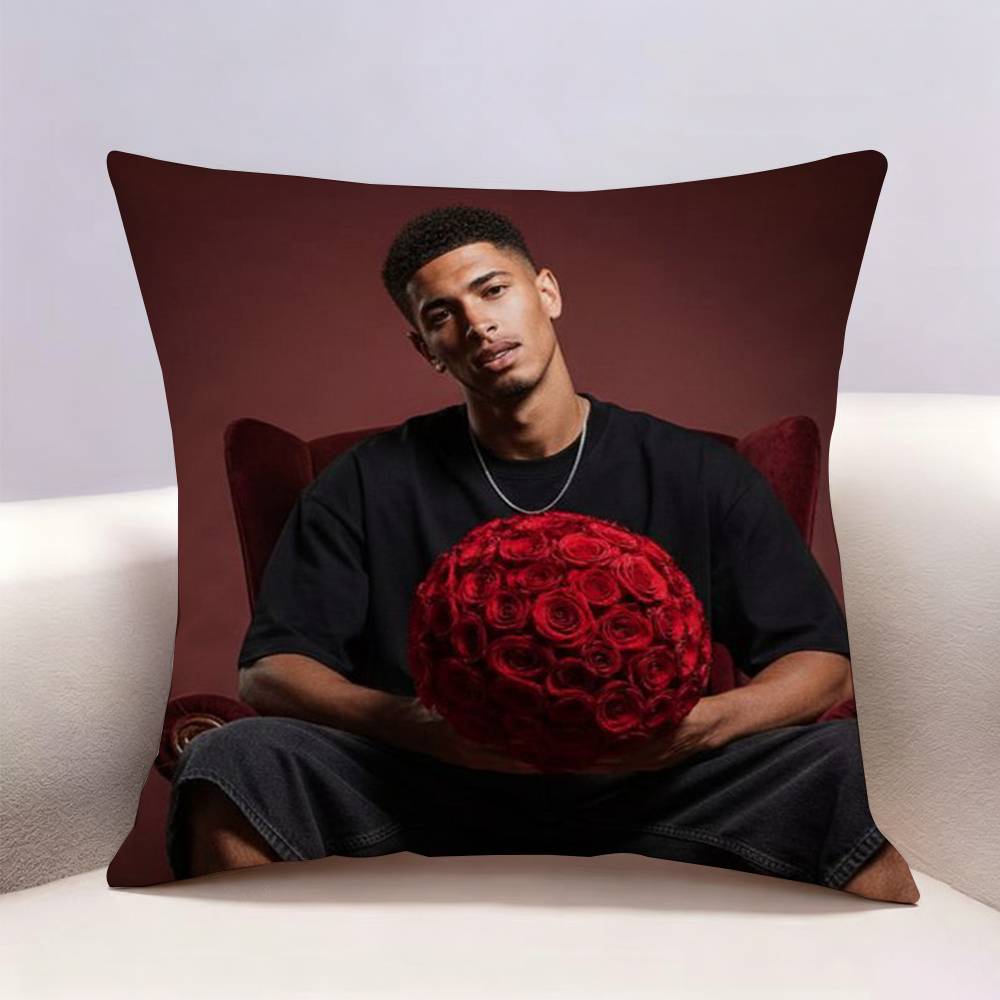 JJude BBellingham Football Doublesided print Pillow Case Pattern Printed Pillowcase For Living Room Sofa Cushion Cover