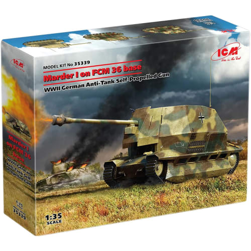 

ICM 1/35 German Army FCM36 Marder I Specification Plastic Model Kit 35339