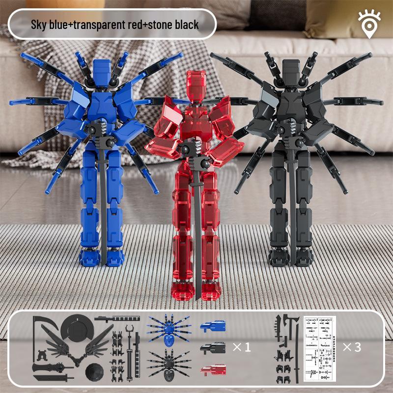 Multi-joint Movable Figure Assembly Toy and Ornament