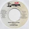 7inch Record ELEPHANT MAN - Name Brand Clothes NONE Don Corleon Rec 2008 Jamaica Reggae, Ska & Dub Used