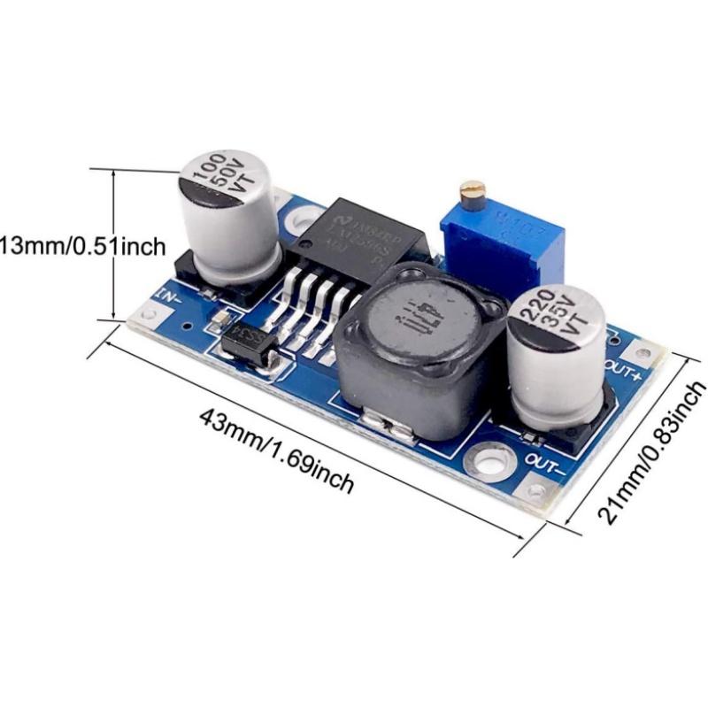 10/1pcs LM2596 Step Down Module DC to DC Adjustable Buck Converter Voltage Regulator Conversion Power Supply Module LM2596