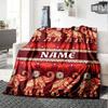 Exquisite Elephant Design Home Customize Your Name Blankets Soft Cozy And Lightweight For All Seasons Perfect For Picnics Sofa Relaxation Office