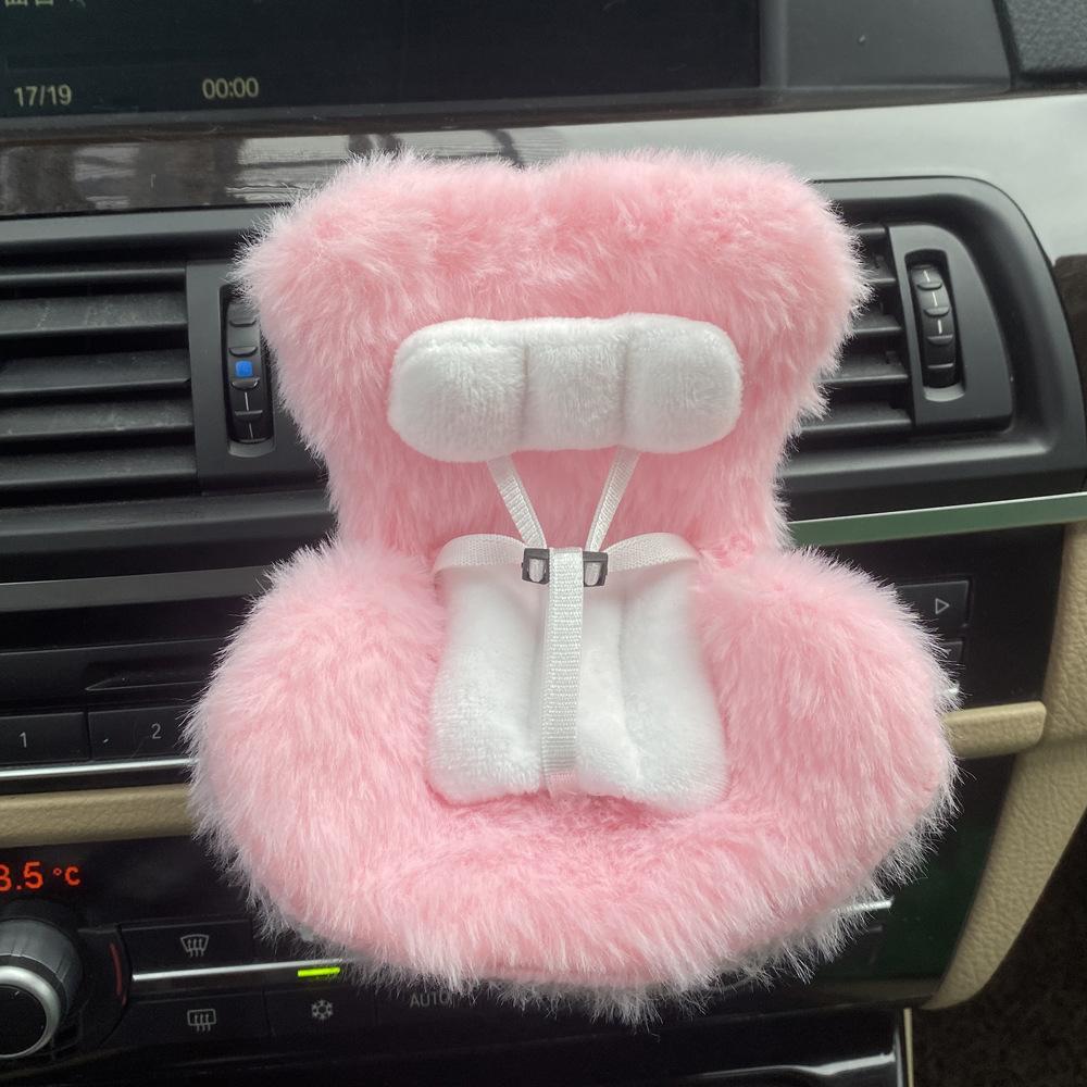 Puppensitz Autozubehör Ornament Labub Sicherheitssitz Puppenzubehör Dekoration