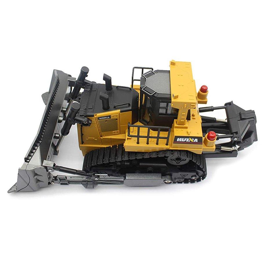 HUINA 1569 Bulldozer RC 8 canali 2,4 G scala 1:16 SPEDIZIONE ITALIA HUINA 1569 Bulldozer RC 8 canali 2,4 G scala 1:16 SPEDIZIONE ITALIA
