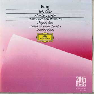 

CD - Lulu Suite, Altenberg Lieder, etc.: F28G50483 POLYDOR Japan Classical Used